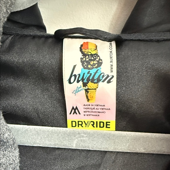 Burton Gray Sleeveless Ski Jacket - Picture 2 of 3